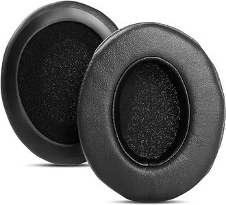 TT-BH085 Ear Pads Cushion Replacement Compatible with Taotronics SoundSurge 85 SoundSurge 90 TT-BH090 Headphones Thicker Protein Leather Earpads