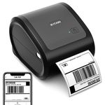 Bluetooth Thermal Shipping Label Printer 4X6 - Label Printer for Small Business - Wireless Thermal Label Printer, Support Phones, PC and Chrome, Compatible with Canadapost, UPS, Shopify