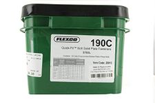 Genuine Flexco 190C-V Pail of 100 Sets Style 190 Quick Fit Bolt Solid Plate Fasteners with Assembly Instruction Video Link (Item Code 20013)