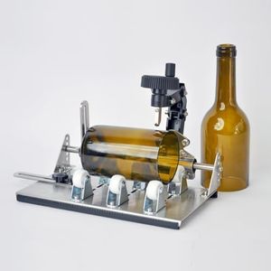 Wine Bottle Cutter & Glass Cutter Kit Round and Square,Upgraded Glass Bottle Cutter Kit for All Shapes,Wine, Beer, Liquor, Whiskey, Alcohol, Champagne