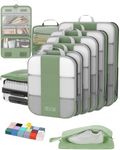 10 Set Compression Packing Cubes fo