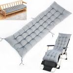 Lounger Chair Cushions, Patio Cushions Chaise Garden Bench Pad Porch Swing Chair Cushion Bench Pad Mat