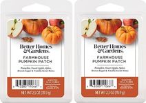 Better Homes and Gardens Scented Wax Cubes 2.5oz 2-Pack (Farmhouse Pumpkin Patch)