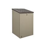 COSCO BoxGuard®, Heavy Duty Multi-Purpose Outdoor Storage & Delivery Box, 45 Gallons, Tan