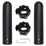 B Fit 2 Pcs. Nylon Olympic Adapter Sleeve 8", Convert 1" Bars or Posts to 2" Olympic Bars (50 * 200MM-with Collars)