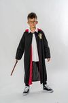 Rubie's Official Harry Potter Pack Gryffindor Robe, Wand and Glasses Child's Costume - One Size