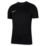 NIKE Mens Dri-fit Park 7 Jby T-Shirt, Black/White, S EU