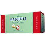 200-2000 x MASCOTTE CLASSIC Filter TUBES Tips Paper Smoking Cigarette Rolling Filling Tobacco UK FREE P&P (200 x MASCOTTE CLASSIC FILTER TUBES)