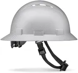 Acerpal Full Brim Vented Disco Wave Carbon Fiber Design Matte Finish OSHA Hard Hat with 6-Point Suspension