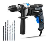 Hammerhead 7.5-Amp 1/2 Inch Variable Speed Hammer Drill with 6pcs Bit - HAHD075