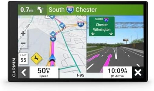 Garmin DriveSmart 55 EX with Traffic, 5.5-inch Car GPS Navigator with Bright, Crisp High-Resolution Maps, Garmin Voice Assist, Smart Notifications and Hands-Free Calling