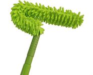 BUYBUDDY Fan Cleaner Duster with Long Rod | Flexible Fan Cleaning Mop Microfiber Dust Cleaner Foldable Duster | Microfiber Duster for Cleaning Home (Multicolor) Pack of 1