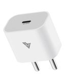 DR VAKU® 20W Charger Type C Adapter for iPhone 15/15 Plus/15 Pro/15 Pro Max, iPhone 14/14 Plus/14 Pro/14 Pro Max, iPhone 13/12/11 Series with PD 3.0 USB-C 20 Watt Fast Charging Adaptor-White