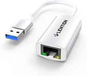 LENTION USB 3.0 Type A to Gigabit Ethernet Adapter, 1000M RJ45 Wired LAN Network Converter Compatible with Nintendo Switch, MacBook Pro/Air, Surface, Chromebook, Most Windows Laptops (HU604, Silver)