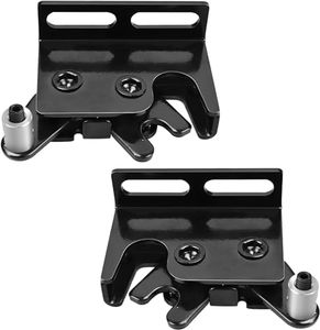 2Pcs Truck Cap Rotary Latch, Twist Handle Accessories,Truck Cap Lock Replacement Latches Compatible for Leer 100XL/XR/XQ/180XL /700 Fiberglass Tonneau Cover, 83515 Driver Side and 83514 Passenger Side