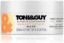 Toni & Guy | Damage Repair Hair Mask for Intense Reconstruction | Unisex | Ideal For Dry and Damaged Hair | Patented Fibre Strengthening System | 6.8 Ounce