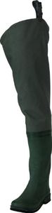 Frogg Toggs Cascades 2-Ply Rubber Bootfoot Felt Sole Hip Wader, Forest Green, 10