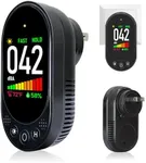 VETOUCH Portable Plug-In Noise Detector, 3-In-1, Temperature/Humidity Simultaneous Monitoring, High-Definition Large Screen Accurate Data Reading, Intelligent Graded Alarm, Suitable For Various Venues