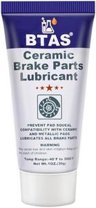 BTAS Ceramic Brake Parts Synthetic Grease 1 oz, Assembly Lubricant for Eliminating Caliper Pad Pin Parts Squeal,Moisture Proof Heat Resistant Rust and Corrosion for Automotive