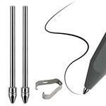 No Wore Out Titanium Alloy Replacement Fine Tips fit for Kindle Scribe Basic and Premium Pens Digital Pen, Smooth Ballpoint Note Taking Backup Nibs,2 Pcs