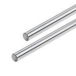 2 Pcs 8mm X 200mm Linear Motion Rod Shaft Guide for DIY Craft Tool and CNC Machine (8mm, (2pcs)200mm)