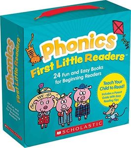 Scholastic SC-709265 Phonics First Little Readers (Parent Pack), 24 Titles