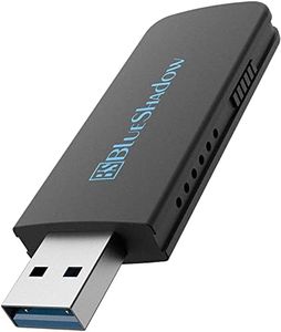 Blueshadow USB WiFi Adapter, Gaming WiFi Adapter for Desktop pc Dual Band 2.4/5Ghz Speed Upto 1300Mbps 2.0 USB dongle Supports Windows 7,8,10 Mac OS, 10.5~10.15 Linux 2.6.24~4.15