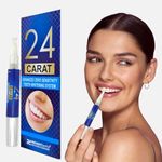 Prevest DenPro 24 Carat Teeth Whitening Pen (Advanced Zero Sensitivity Tooth Whitening System) (Teeth Whitening Pen - 1)