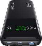 INIU 140W 27000mAh Portable Charger for Laptop & Phone, Mini Power Bank with PD QC Fast Charging (USB-C in/Out) - High Capacity Electronics Battery Pack for iPad, Samsung, Travel, Camping