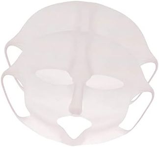 Cubierta de la máscara, cubierta de la máscara de silicona reutilizable máscara de belleza facial humectante de la cara impermeable del vapor