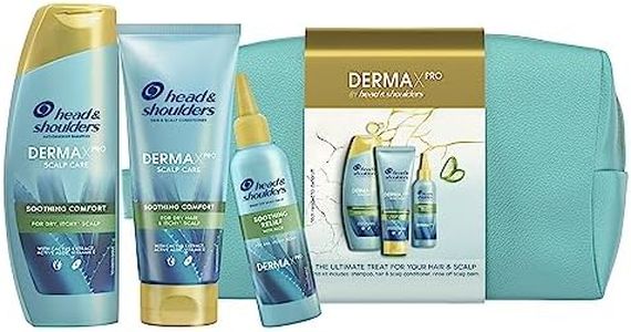 Head & Shoulders DERMAXPRO Anti Dandruff Shampoo & Conditioner Set + Scalp Treatment, Fight Dandruff, Itchy & Dry Scalp, with Aloe Vera & Vitamin E