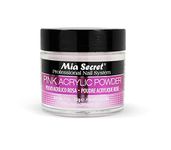 Mia Secret Professional Acrylic Nail System Pink Acrylic Powder 1 OZ by Mia Secret