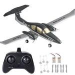 OTXKOO RC Plane Remote Comtrol Airplane RTF RC Plane, 2CH Remote Control Airplane F35 Jet Indoor Outdoor 2.4GHz Radio Control Aircraft for Kids Boys Beginner - Multicolor