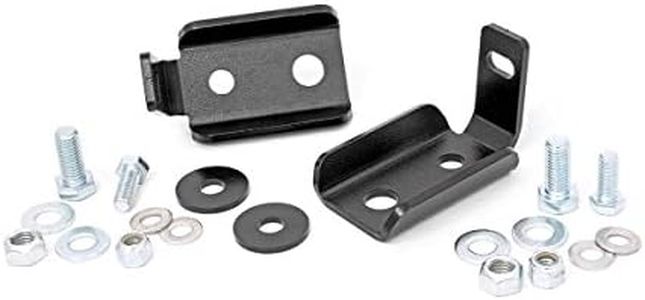 Rough Country Front Shock Relocation Brackets for 07-18 Jeep Wrangler JK - 1020