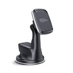 SKYVIK TRUHOLD Dashboard & Windscreen Magnetic Mobile Phone Mount for Car or Desk-Black