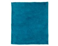 Lavish Home Faux Fur Throw Blanket - Oversized 91x81 Machine-Washable Bedding - Mink-Style 7.8lb Heavy Blanket for Bed or Sofa (Aqua)