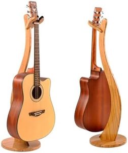 MURACKTAGE Guitar Stand - Wooden Guitar Holder with Hanger for Electric Guitar, Banjo, Acoustic Handmade Guitar Stands for Home Decor Studio Display