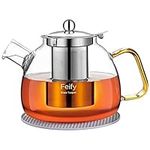 Glass Teapots for Stove Top (40oz/1