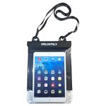 DRLOKPAK Waterproof eReader Case Cover Tablet Holder Floating Dry Bag Pouch for Kindle Paper White Oasis Fire 7 HD 8 Nook HD 9 Kobo Libra 2 Ipad Mini Tab 7 Nexus 7