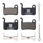 2 Sets Semi-Metallic Bicycle Disc Brake Pads for Shimano Deore XT XTR LX SLX Hone Alfine Saint Disc Brake