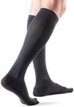 Mediven for Men 20-30mmHg Knee High Compression Socks : Black Size IV