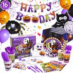 Pirese Halloween Party Decorations, Halloween Birthday Party Decorations, Halloween Party Supplies | Halloween Banner | Halloween Party Decor | Cute Halloween Decorations | Halloween Party Kit