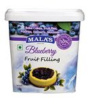 Mala's Filling 1Kg (Blue Berry)