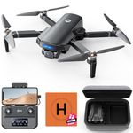 Holy Stone GPS Drone for Adults Beginner with 4K UHD Camera ; HS360S 249g Foldable FPV RC Quadcopter with 10000 Feet Control Range, Brushless Motor, Follow Me, Smart Return Home, 5G Transmission