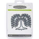 Darice Weeping Willow Cookie Cutter, Metal, Black, 11,6 x 9,4 x 0,4 cm