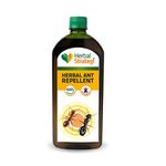 Herbal Strategi Ant Repellent Spray - 500ml | Smarter way to Shuu Ants away | 100% Herbal and Chemical free | Baby and Pet safe | Certified Ayurvedic | Effective on all types of Ants