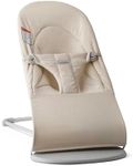 BabyBjörn Bouncer Balance Soft Woven/Jersey, Tri-Fabric, Light Beige