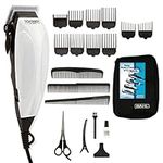 Wahl Canada Performer Haircutting Kit, Quality Economy Clipper Complete with Accessories, Powerful, Quiet Motor, Self-Sharpening Precision Ground Blades, Hair Clipper, At Home Haircutting Kit - Model 3160