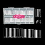 XL No C Curve Square Nail Tips,SWET