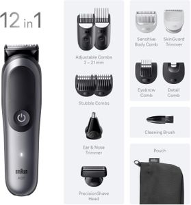 Braun Series 7 All-in-One Grooming Kit – Beard & Hair Trimmer
